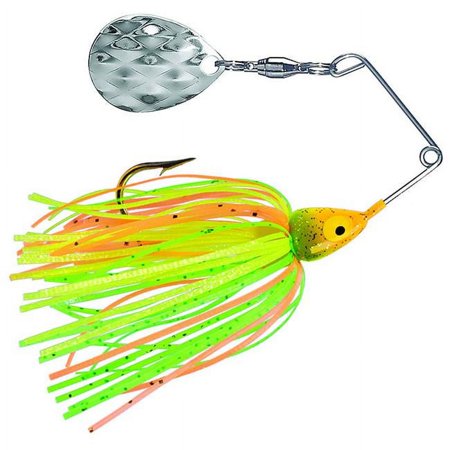 Mini King Spinnerbait 0.25 oz. Single Cone Lock Fire tiger 0.25 in.