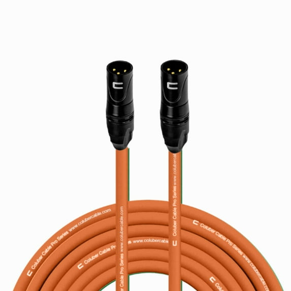 Coluber Cable 3-Pin Male Balanced XLR Cable-Professional Microphone Cable