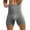 A-Dark Gray, variant on Men's Boxer Briefs High-Waisted Tummy Control Cotton Plus Size Underwear Warm Anti-Chafing Long Sports Boxer Briefs Black L