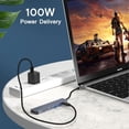 thumbnail image 2 of USB C HUB, 7 in 1 USB C Adapter for 4K HD, Dual USB, PD Charging, Data Port Type C, SD/TF Card Reader for MacBook Pro/MacBook Air/iPad Pro/Samsung Galaxy S9 S10/Dell XPS/ChromeBook/HP Laptop ​, 2 of 7