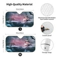 thumbnail image 3 of Fuzoiu Boat Lighthouse Storm Waves Print Car Windshield Sun Shade,Block Uv Rays Sunshade,Foldable Front Window Sun Visor Protector for Car,SUV,Truck-Keep Vehicle Cool-Boat Lighthouse Storm Waves, 3 of 8