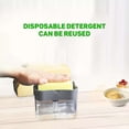 thumbnail image 4 of opvise 1 Set Detergent Box Large Capacity Easy to Use 3 Colors Detergent Liquid Press Dispenser Box for Kitchen, 4 of 8