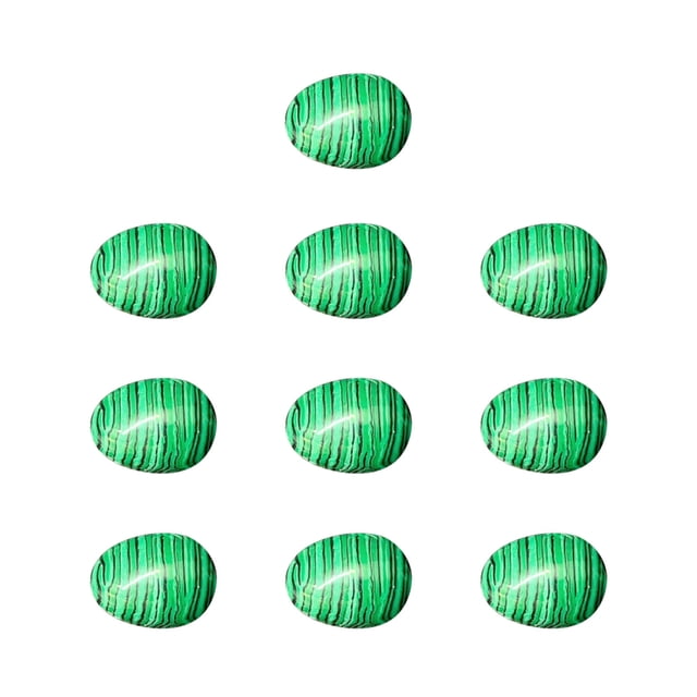 Mini Huevos de Pájaro de Ágata Cristalina de 20 Mm (Juego de 10 Unidades) | Piedras Naturales Pulidas para Huevos de Pascua | Pequeños Cristales Curativos Decorativos de 2 Cm | Incluye Bolsa de Regal