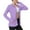 Purple, variant on SDNall Womens Lightweight Jackets,Women's Athletic Jacket Sun Protection Full Zip Long Sleeve Shirts Hiking Outdoor Pockets