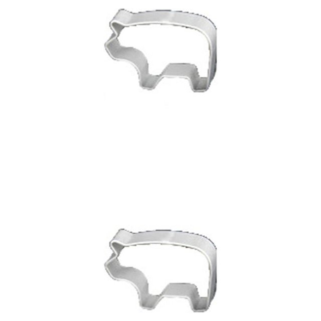 Moyic Molde para galletas 3D con forma de dibujos animados, aleación de aluminio, , Irregular, DIY, molde para hornear, descripción para Type17 NO17
