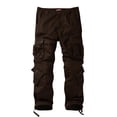 thumbnail image 3 of Pantalones Cargo Match XL 34 Marrón Algodón Resistente Ajuste, 3 of 6