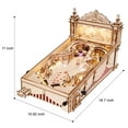 thumbnail image 3 of ROKR 3D Puzzle 3D Pinball,Retro Games Marble Run,Birthday Gift for Adult Kid, 3 of 6