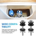 thumbnail image 3 of HAMPPLIES 2Pcs Toilet Repair Kit with Tank Bolts and Seal Gasket Compatible with Multiple Toilet Models, 3 of 8