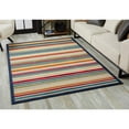 thumbnail image 7 of Kas Rugs Calla Modern Striped Indoor / Outdoor Area Rug, 7 of 7