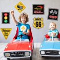thumbnail image 2 of 12 Pieces Race Car Party Decorations Funny Race Car Signs Racing Party Signs Cutouts Let's Go Racing Party Supplies for Race Fans Birthday Party, 2 of 7