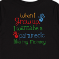 thumbnail image 4 of Inktastic Paramedic like Mommy Boys or Girls Long Sleeve Toddler T-Shirt, 4 of 5