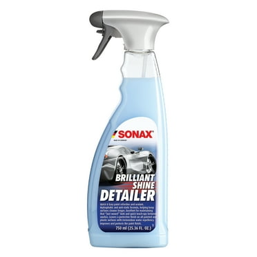 SONAX Brilliant Shine Detailer - Paint Sealant - Waterless Wash - Durable Paint Protection and Gloss Enhancement