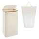 thumbnail image 2 of Cesta de lavandería grande, bolsa interior plegable, bolsa de lavandería extraíble, cesto para ropa, Beige, 2 of 9
