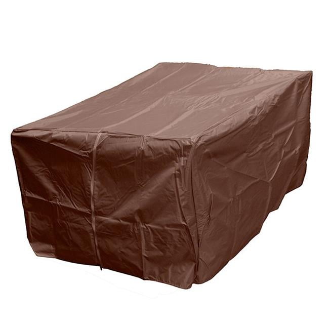 AZ Patio Heaters HVD-1010CVR-M Hiland Heavy Duty Waterproof Rectangle Propane Fire Pit Cover