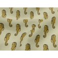 thumbnail image 4 of oneOone Tissu Jersey Viscose Imprimé Hippocampe Bloc 60 Pouces de Large, 4 of 5