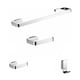thumbnail image 1 of Juego De 4 Accesorios Para Baño Rubinett Acero Inoxidable Cromado Lujo, 1 of 7
