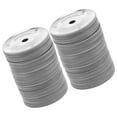 thumbnail image 4 of CIMAXIC Party 100pcs Single Ring Tambourine Bell Rings Stainless Iron Percussion Instrument Drum Cymbal Ring For Party Snare Tambourine Rings,1.22"X1.22"X0.12", 4 of 5