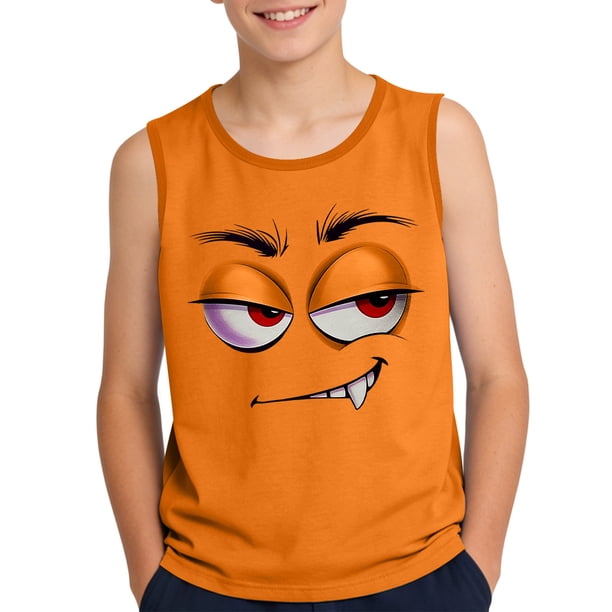 Niño Pequeño Camisola Moda Lindo Gradiente Impresión Suave sin Mangas para Niños