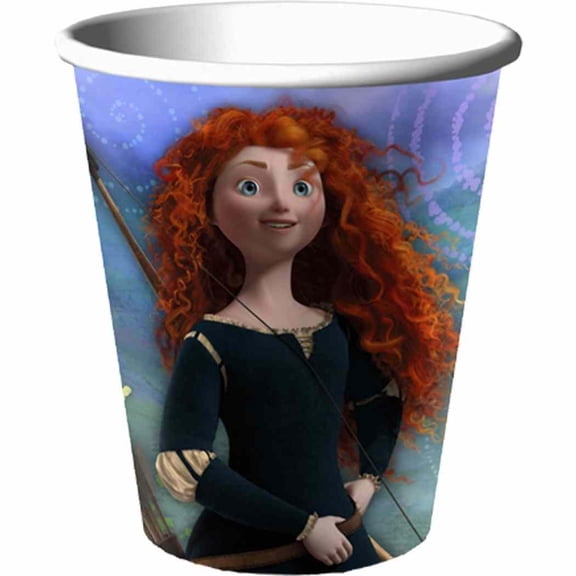 Disney Brave 9 oz. Paper Cups (8) Party Accessory