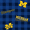 Buffalo Plaid, variant on Cotton University of Michigan U of M Wolverines Buffalo Plaid Cotton Fabric Print by the Yard (mchg1207)