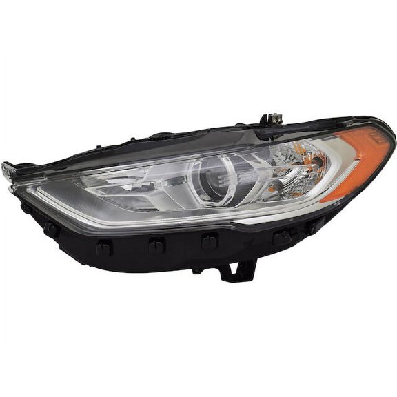 Left Driver Side Headlight Assembly - Compatible with 2017 - 2020 Ford Fusion 2018 2019