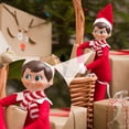 thumbnail image 3 of Minibufandas navideñas Bencailor, 36 unidades, color rojo y blanco, 21 x 2 cm, 3 of 7