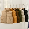 thumbnail image 4 of Godderr Kids Toddler Winter Warm Vest Coats for Boys Girls 2-10Y Baby Lightweight down Warm Waistcoat Winter Sleeveless Puffer Jacket for Kid, 4 of 8