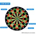 thumbnail image 5 of Jinsinto 15 Pack Steel Tip Darts, Metal Tip Set with Aluminum Shafts, Rubber O'Rings and Extra Dart Sharpener, 5 of 5