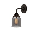 thumbnail image 4 of Innovations Lighting  Nouveau 2 Bell - 1 Light 5" Sconce Oil Rubbed Bronze/Plated Smoke, 4 of 5
