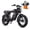 Black-1 BT, variant on ENGWE M20 3.0 Electric Bike for Adults, 60V 20Ah Batteries Electric Mountain Bike, Peak 3300W 40MPH Off Road Mountain Ebike, 20" Mountain Bicycle Full Suspension Ebikes UL2849