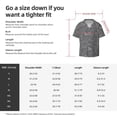 thumbnail image 5 of Balery Funny Chicken Camisa Casual de Manga Corta con Botones para Hombre, Texturizada, Estilo Cubano, para Playa, Verano-X-Large, 5 of 5