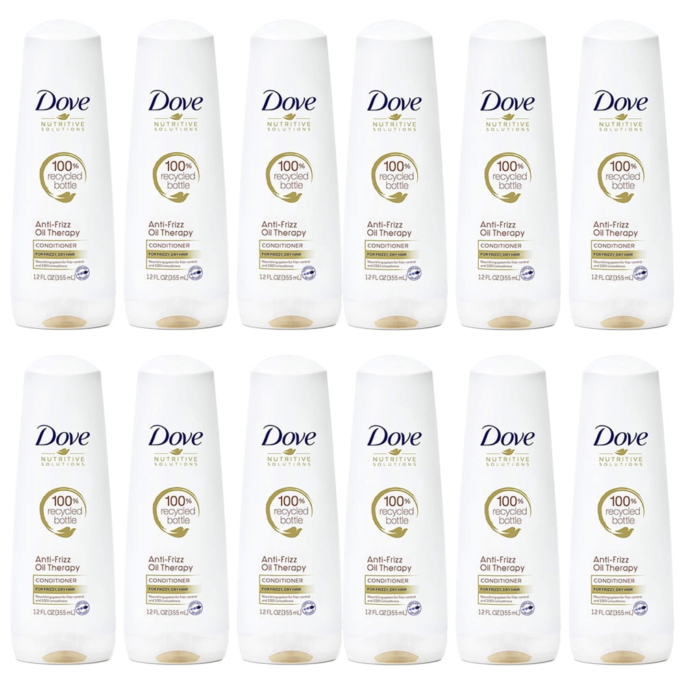 Pack of 12 New Dove Nutritive Solutions Dry Hair Conditioner for Frizzy
