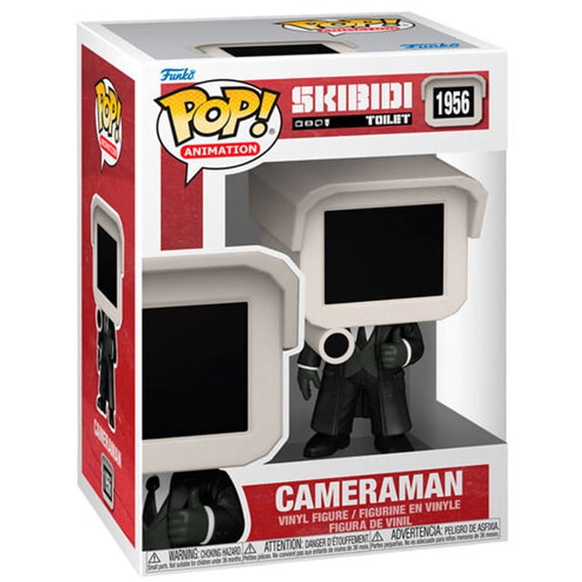 Figura Coleccionable Funko Pop Games Skibidi Toilet Cameraman 1 Pieza
