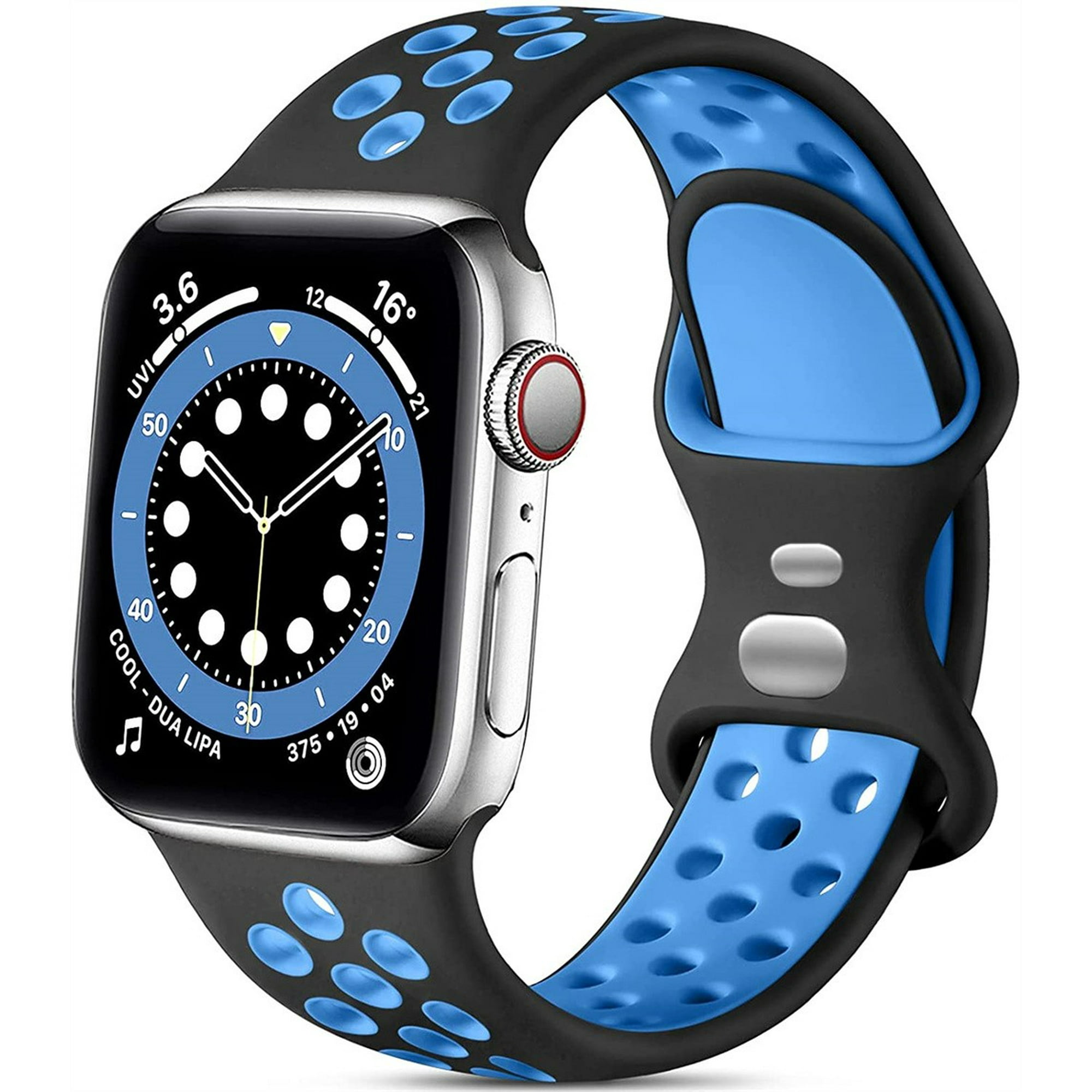 Apple watch 42mm sport band blue new arrivals