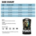 thumbnail image 6 of Tool Band Rock Men's Tank Top Lightweight Summer Sleeveless Tee Shirt Muscle Tank Tops Workout T-Shirts Casual Athletic Undershirts, 6 of 7