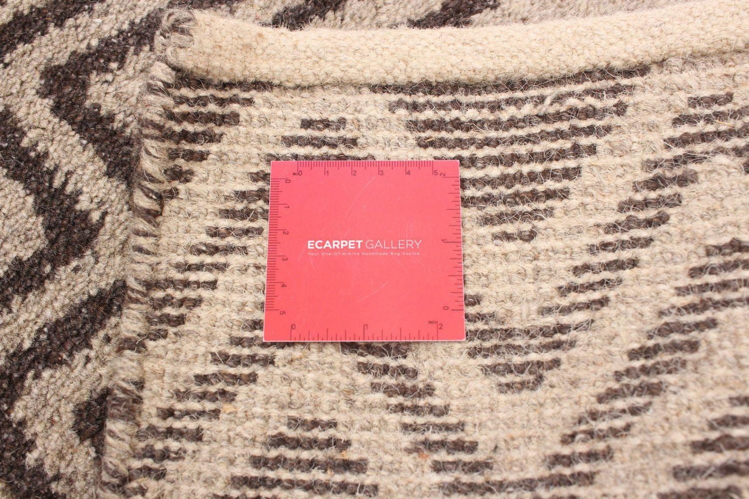 ECARPETGALLERY 5'5" x 8'0" Moroccan Tangier Hand-knotted Area Rug for Living Room, Dining Room and Bedroom in Brown