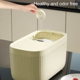 thumbnail image 4 of Contenedor De Almacenamiento De Arroz, Dispensador Hermético De Alimentos Secos Contenedores De Arroz Con Taza De Medición, Contenedor De Harina Hermético Sellado Contenedor De, 4 of 7