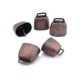 thumbnail image 1 of Campanas de Pastoreo de Cobre Bronce Rojo 5 Piezas para Animales y Accesorios Antirrobo, 1 of 7