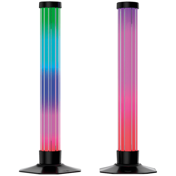Torres de Iluminacion para escritorio BALAM RUSH SPLENDOR GLOW IT5000 RGB Control/Bluetooth Ajustable Negro BR-942324