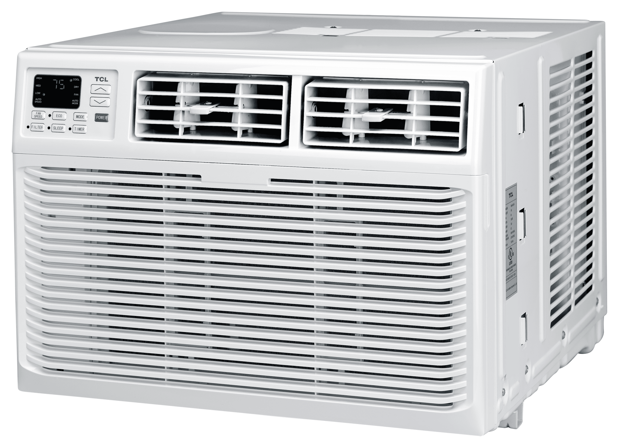 TCL 6,000 BTU White Window Air Conditioner with Remote