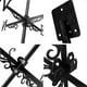 thumbnail image 5 of Weather vane in dog shape black metal wind direction indicator for roof, 5 of 5