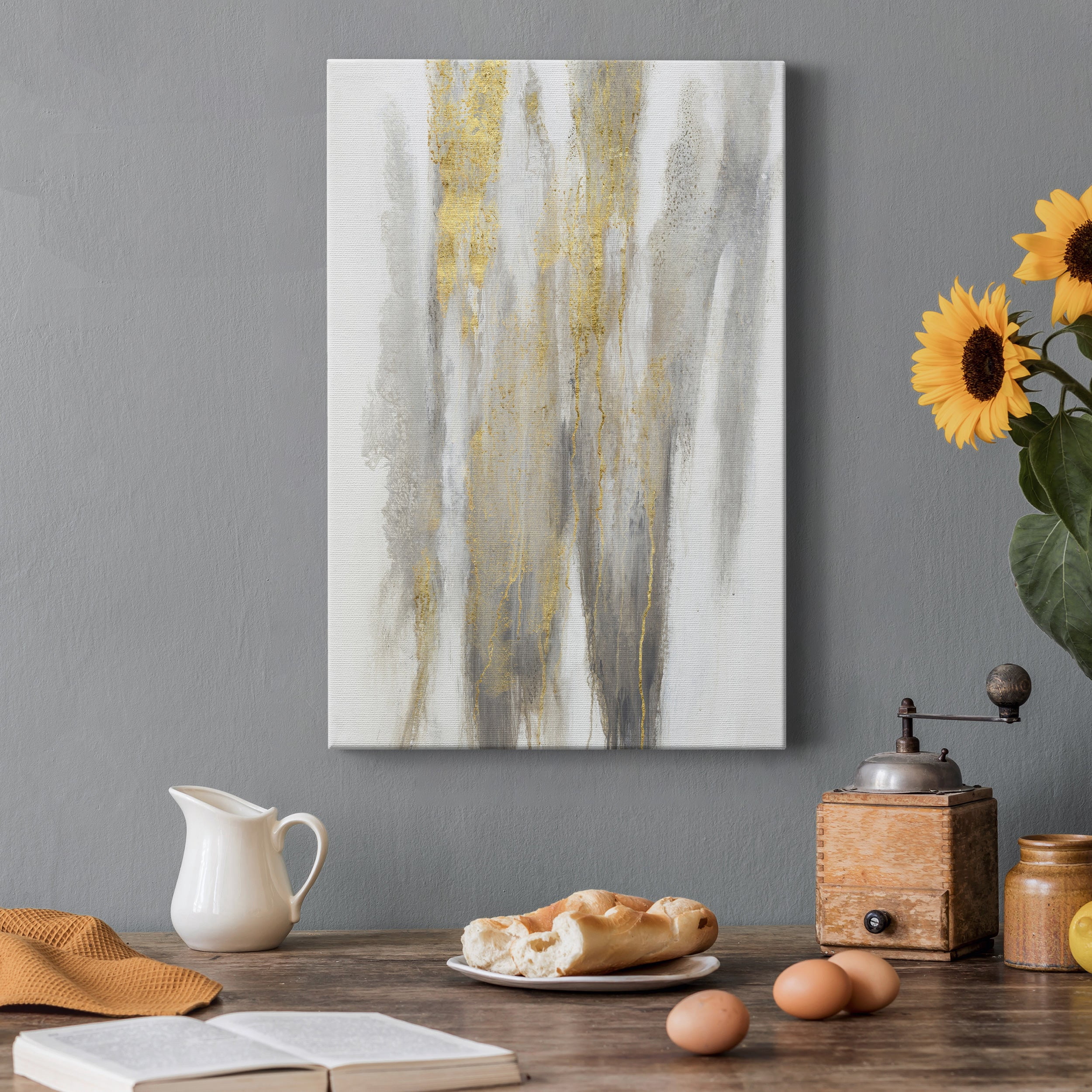 Free-Flowing I Premium Gallery Wrapped Canvas - Ready to Hang