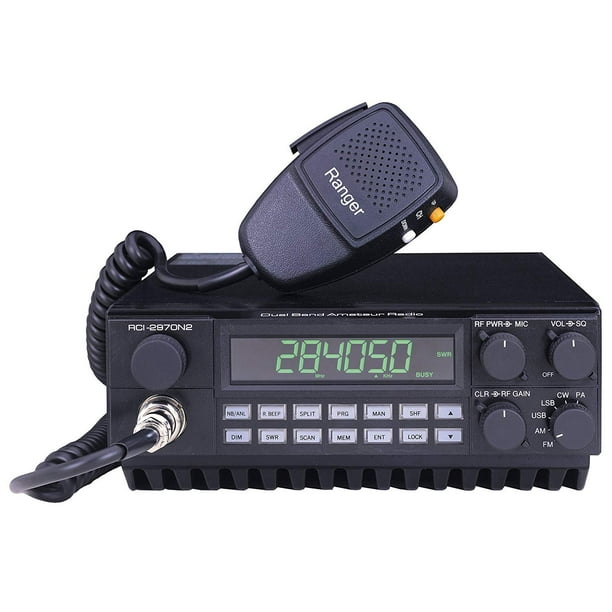 Ranger RCI2970N2 DX AMFMSSBCW 10 & 12 Meter Mobile Radio Walmart