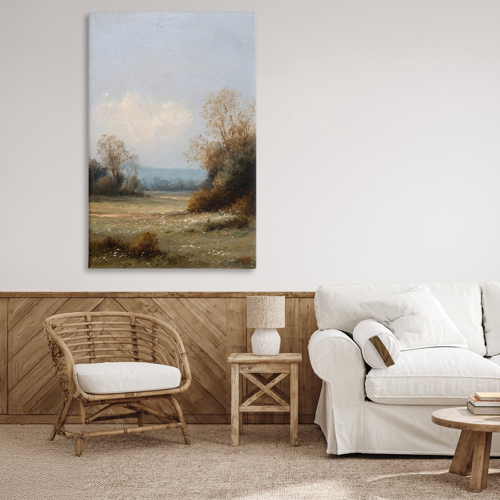 Stupell Industries Silent Little Meadow Canvas Wall Art, design by Petal Prints Design