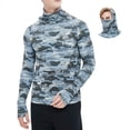 thumbnail image 4 of Riverruns UPF50+ Fishing Hoodie, Sun Hooded Fishing Shirt, Sun Protection Long Sleeves Shirt for Men Fishing, 4 of 10