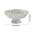 thumbnail image 2 of Fruit Bowl High Foot Fruit Tray,Modern,Minimalist Pedestal Decorative Bowl Kitchen Counter for Snacks Candies Living Room, 2 of 7