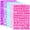 Pastel-1inch, variant on Neasyth 490Pcs Felt Letters Stickers, 1 Inch Alphabet Letters Numbers & Shapes Sticker for Kids DIY Scrapbook Arts and Crafts Supplies（Pastel）