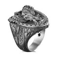 thumbnail image 3 of Archangel Michael Dragon Wings Signet Men Ring, St Michael Extraordinary Ring for Men, St Michael Christian Ring, Sterling Silver Faith Ring, 3 of 5