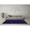 thumbnail image 3 of Ahgly Company Indoor Rectangle Abstract Purple Modern Area Rugs, 4' x 6', 3 of 4