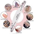 thumbnail image 2 of Lima de uñas 10 piezas de herramientas de manicura profesionales de grano mixto para gel de extensión de uñas polivinílico y herramientas de uñas acrílicas o naturales para salón en casa, 2 of 5